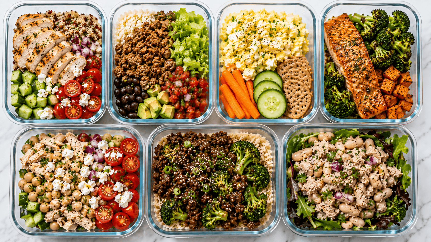 7 High-Protein Meal Prep Lunches for Better Blood Sugar