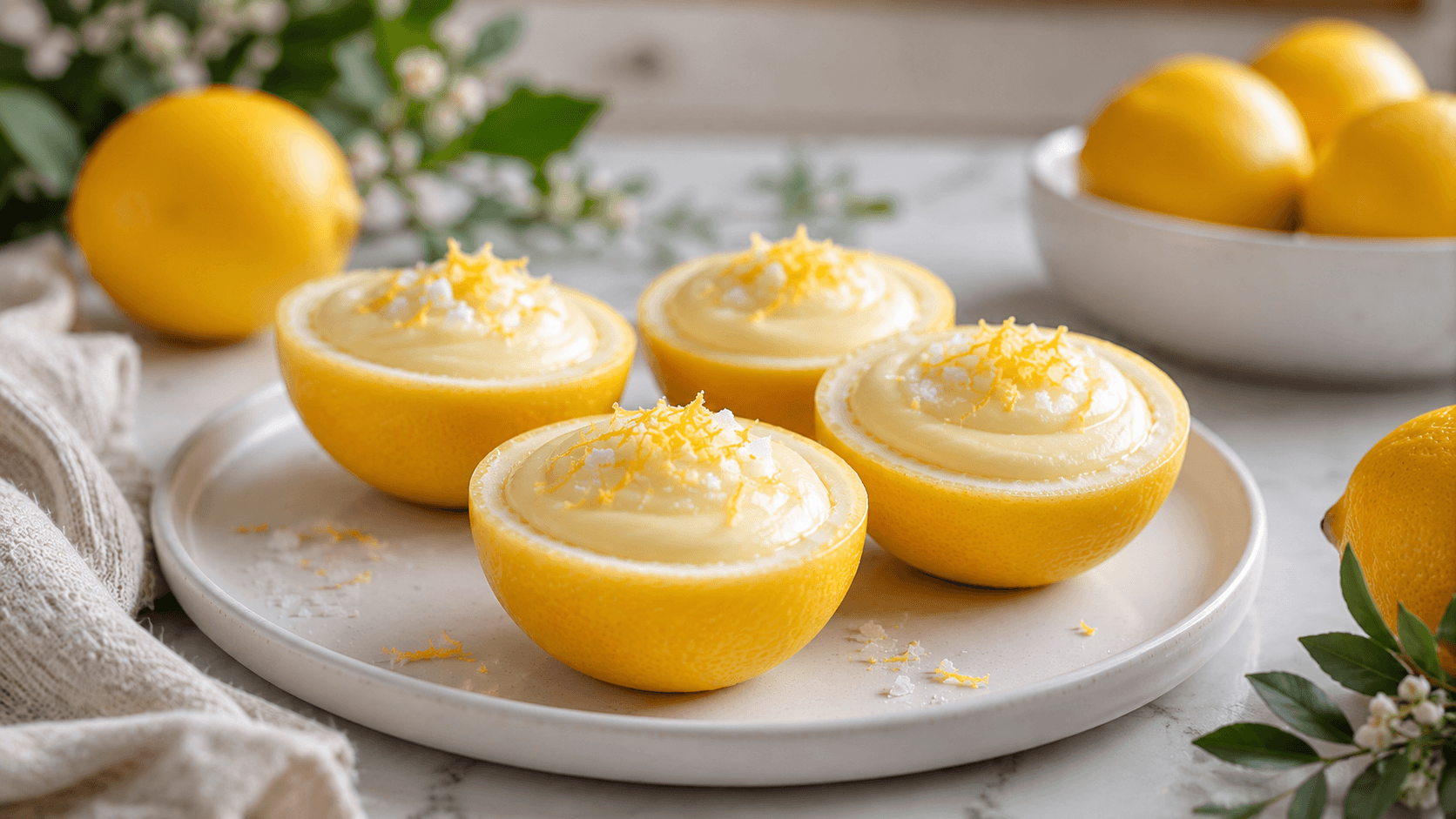 Easy 3-Ingredient Lemon Posset Recipe